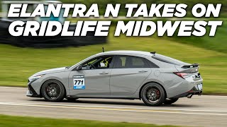 Elantra N Surprises Everyone At Gridlife Midwest Rev-up Time Attack