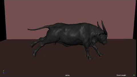 Bison ziva muscle simulation - by Subhash Pawar