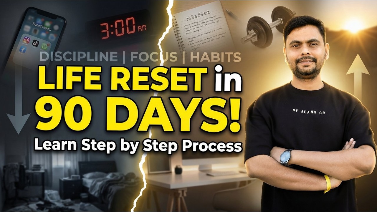 90 Din Me Zindagi Badalni Hai? Ye 5 Steps Follow Karo | Atul Srivastav