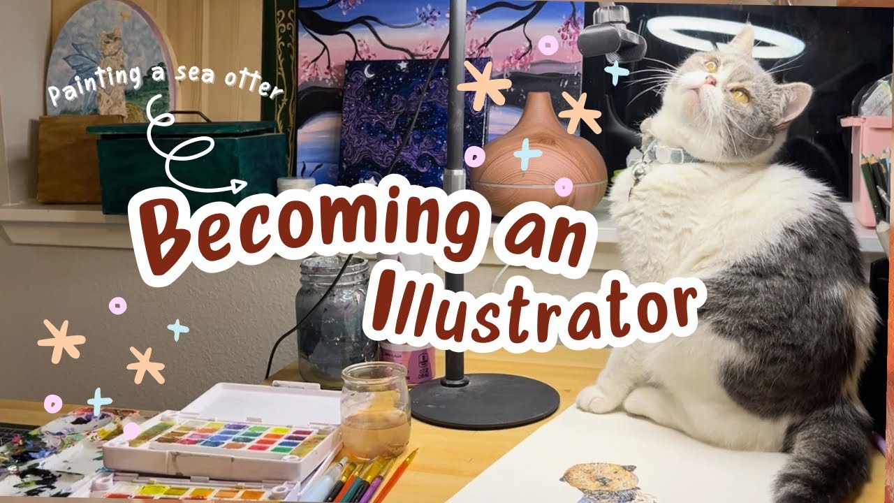 Becoming an illustrator - YouTube