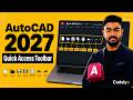 AutoCAD 2027 Quick Access Toolbar Explained for Beginners