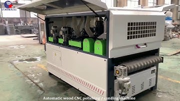 STARMA Automatic wood mdf cnc polishing sanding machine supplier
