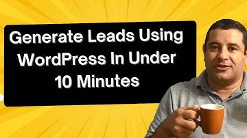 How to create a Lead Generation Funnel in WordPress -  in Under 10 Minutes