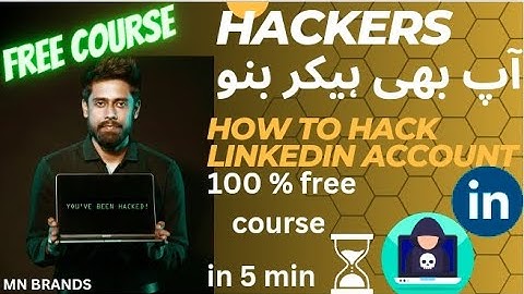 Unbelievable: how hackers can Hack LinkedIn Accounts in 5 Min - Bano Hackers Show You How!#linkedin