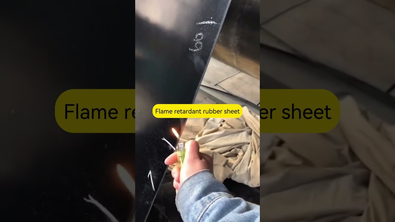 Flame retardant rubber sheet，Foglio di gomma ignifugo