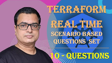 Terraform Real Time Scenario Based Interview Questions Set #terraform #devops @AlokKumar