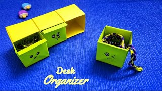 DIY Desk Organizer | Desk Decor | Desk Decor Craft Ideas @RahiasOrigami