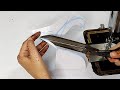 Beginners special: Boat neck designing, cutting &amp; stitching || Very easy way to make neckline