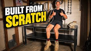 I Built the Ultimate DIY Workbench as My First Welding Project