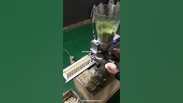 Home desktop dumpling filling folding making machine