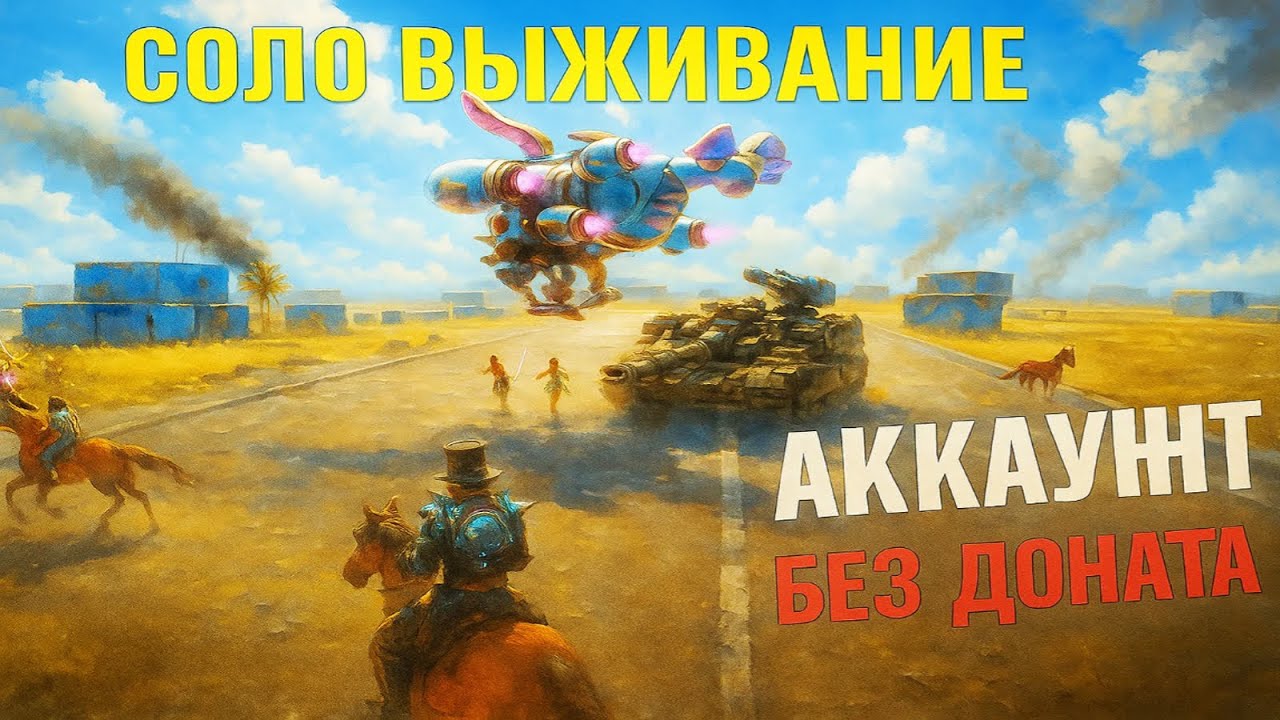 СОЛО ВЫЖИВАНИЕ - АККАУНТ БЕЗ ДОНАТА ➤ Last Island of Survival #rustmobile #lios