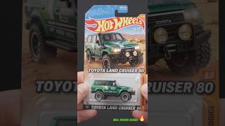 Hot Wheels Toyota Land Cruiser 80 Packaging Reveal | Real Riders Series #shorts #shortsfeed