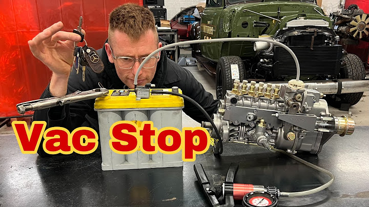 Vac Stop Solenoid - how to turn off your OM606
