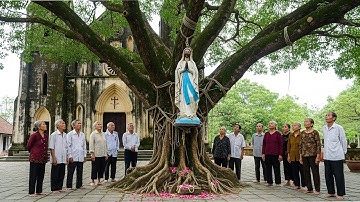 TƯỢNG ĐỨC MẸ MARIA BỊ TREO CỔ TRÊN CÂY – Sự Thật Khiến Cả Giáo Xứ Rúng Động!