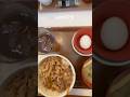 すき家さん　牛丼卵セット