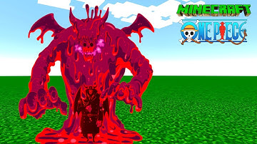 One Piece Doku Doku no Mi Devil Fruit ! ( Venom Venom Fruit ) Minecraft One Piece Mod