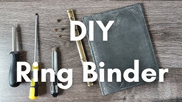 Making a Ring Binder from a Paperblanks Flexis Notebook | Easy DIY