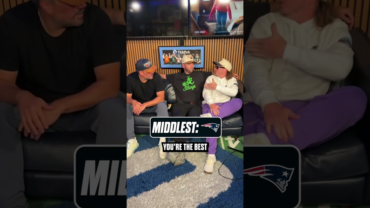 Big Cat, PFT and Hank Rank the Best Middle and worst team in football@DraftKings #Dkpartner