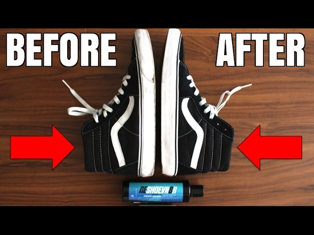 How To: Clean Dirty Vans Sk8 Hi | Make 