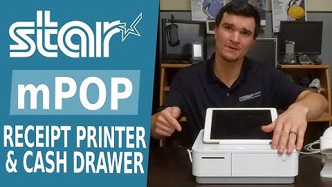 Star Micronics mPOP Review  - A Cash Drawer with a Receipt Printer?