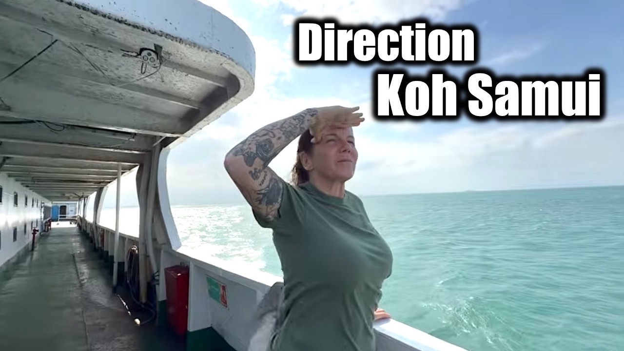 Koh Samui, Thaïlande 🇹🇭 Comment prendre le traversier + découverte de notre villa