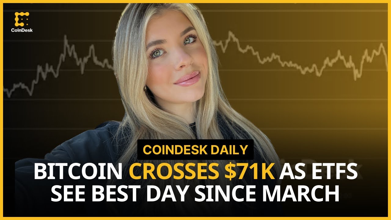 Bitcoin Crosses $71K as BTC ETFs Score $880M Inflows; Kraken Lists BODEN  and TREMP | CoinDesk Daily