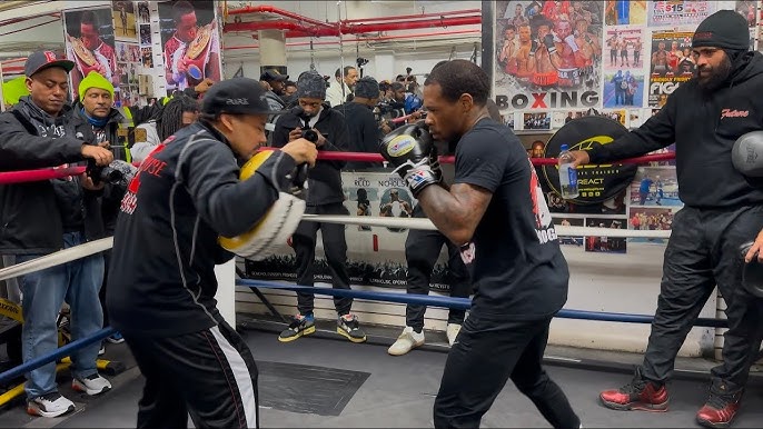 Lamont Roach Jr. Media Day Workout. Gervonta Tank Davis vs Lamont The  Reaper Roach Jr. March 1st - YouTube