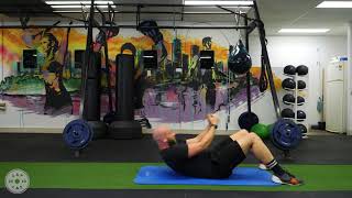 CROSS OVER SIT UPS JOSH AVISON