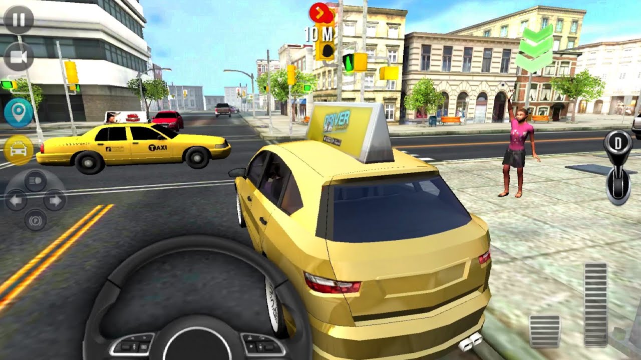 Taxi Simulator 2018 #4 - Android IOS gameplay