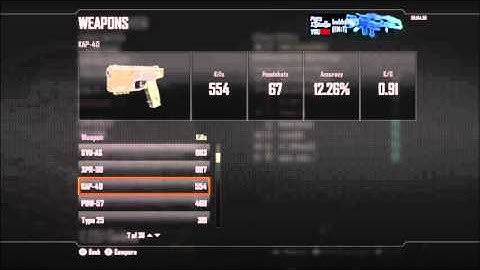 Final Bo2 stats Wii U