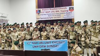 13th NAP( IR) BN Raising Day Celebration Cum Uniform Sunday Service. 1st March 2026.