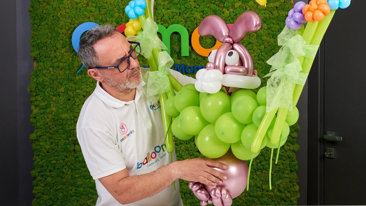 Coniglio Con Palloncini Colorati Adorabili Bambini Cartoni Animati Illustrazione Di Un Su Sfondo Bianco Disegno Animale Carino 290945634