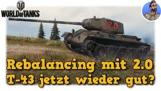 Rebalancing with 2.0 - T-43: Is it good again? - World of Tanks