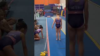 Level 3 vault gymnastics #gymnastics #level3 #vault #fyp #viral ⭐️⭐️