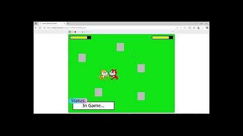 I tried to re-make a game made in Roblox using block code in scratch!