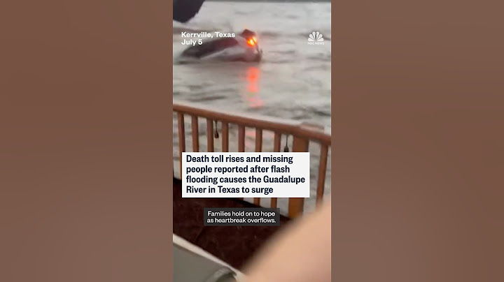 Death toll rises in Texas flooding