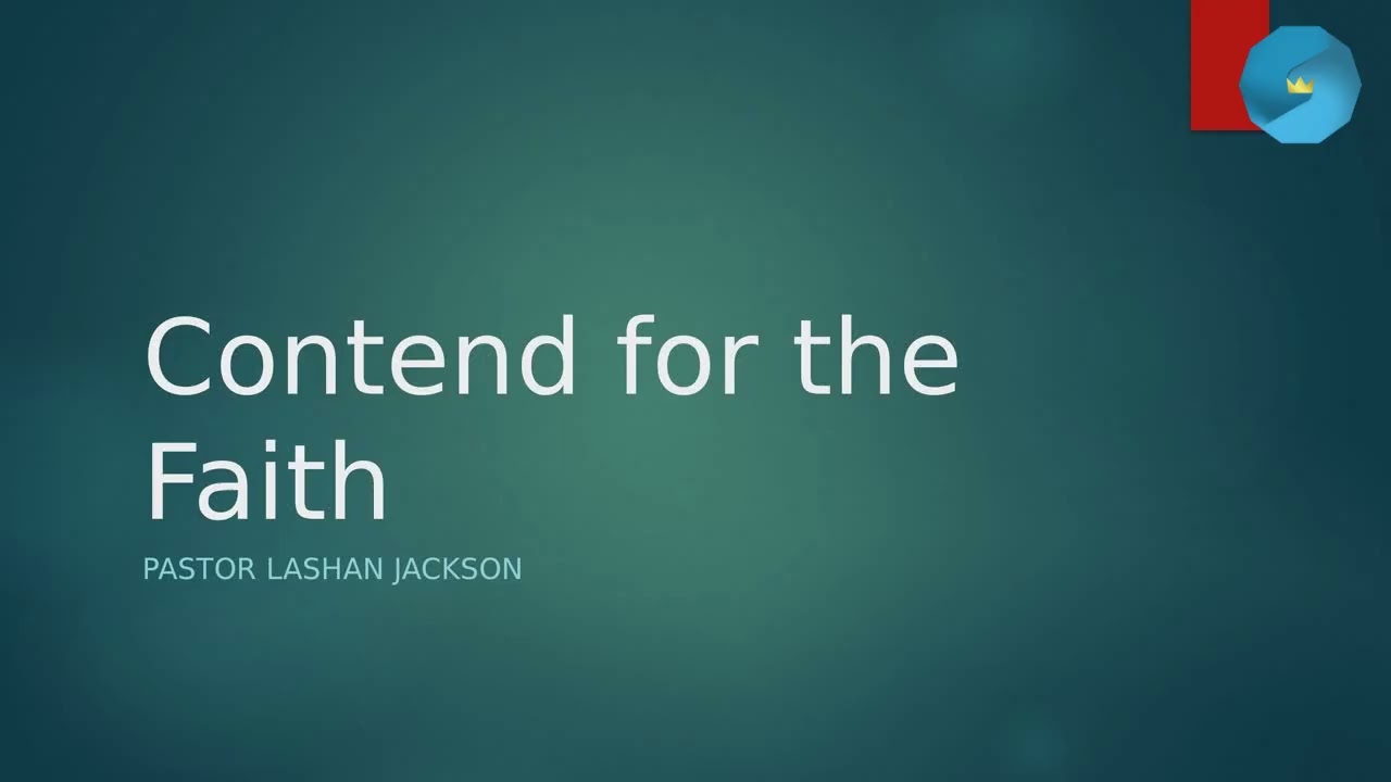Contend For The Faith!
