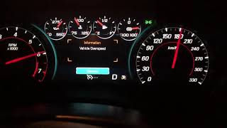 Stock camaro zl1 2018 from 105 to 270 km/h (~ 19 sec.) screenshot 4