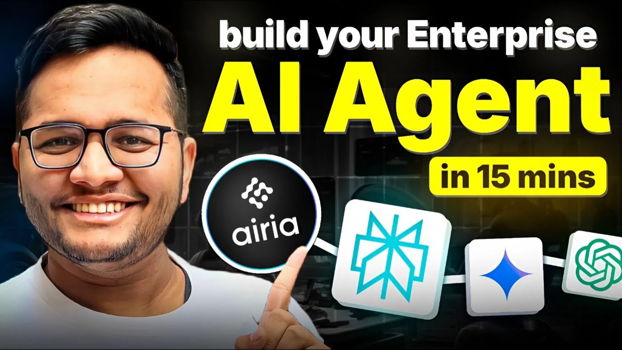 Build your FIRST Enterprise AI Agent in 12 minutes (NO CODING) - YouTube