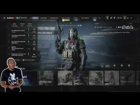 Tony Baker Is Playin COD Modern Warfare 2