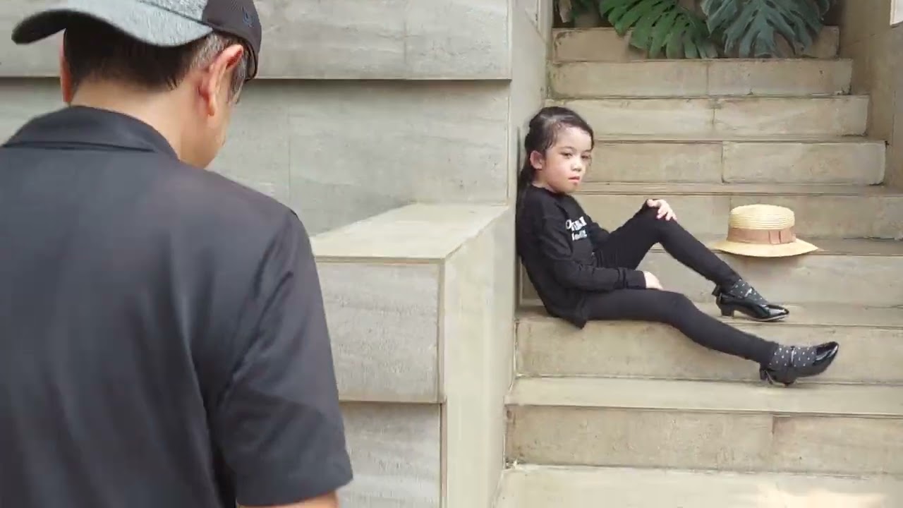 Outdoor photo session with directions of Ms Okky Asokawati and Okky and Walla uniform