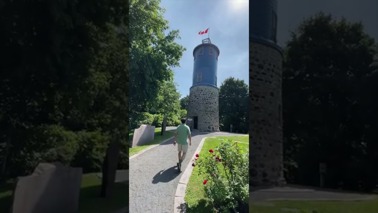 Exploring the History and Views of Higginson Tower in Vankleek Hill, Ontario Canada 