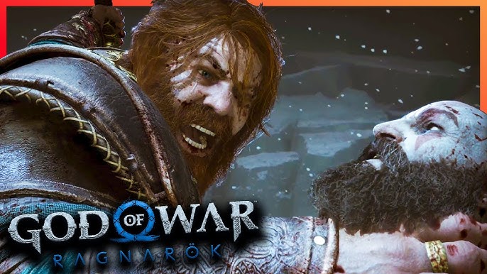 God of War: Thor luta contra Kratos e Jormungand em arte de fã