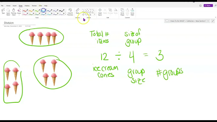 Division - Beginning Group Model