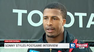 Sonny Styles postgame interview | Ohio State vs. Washington