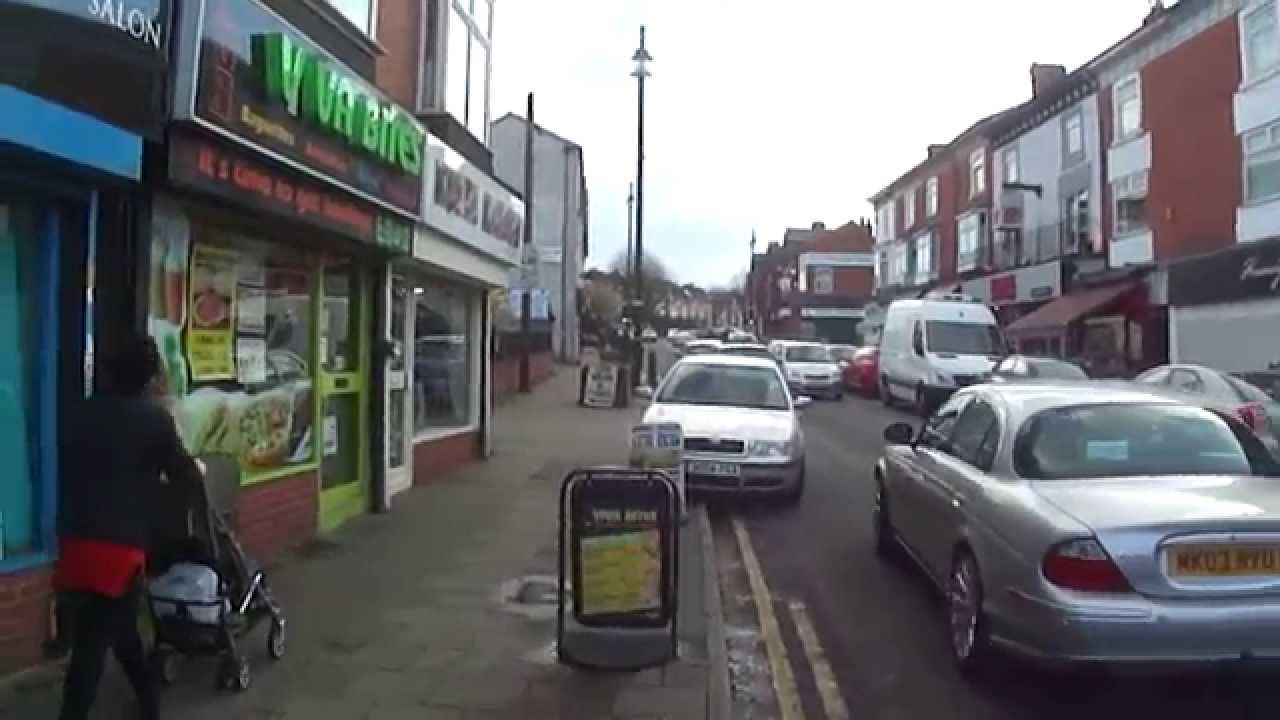 Walking along Ladypool Road, Sparkhill District, Birmingham, U.K. YouTube