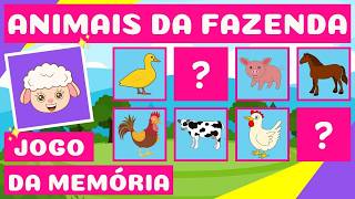 Farm Animals for Kids - Children's Memory Game screenshot 1