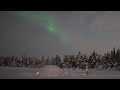 Quinzhee Winter Camping in Swedish Lapland