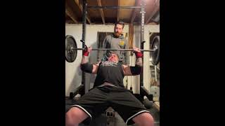 215 Pound Incline Bench Press For 1