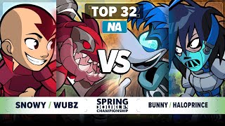 Snowy & wubz vs Bunny & HaloPrince - Top 32 - Spring Championship 2024   NA 2v2